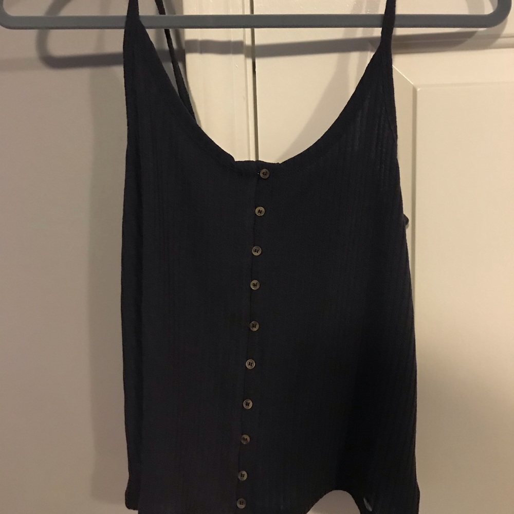 American Eagle navy blue tank top